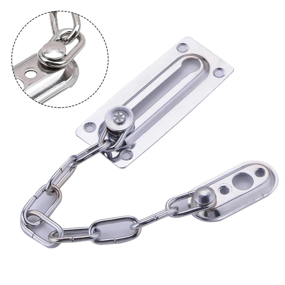 Security Chain Door - 1 Pc Stainless Steel Security Door