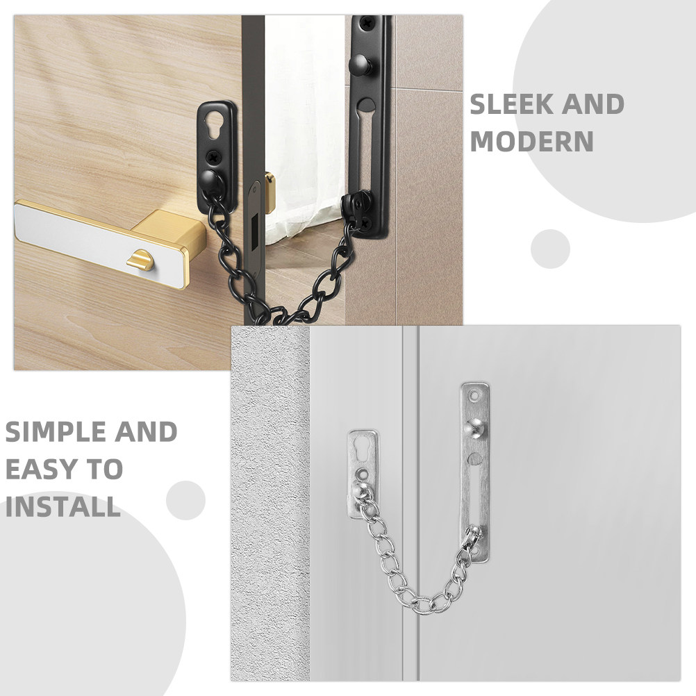 2Pcs Stainless Steel Door Chai - Security Chain Door recension och pris