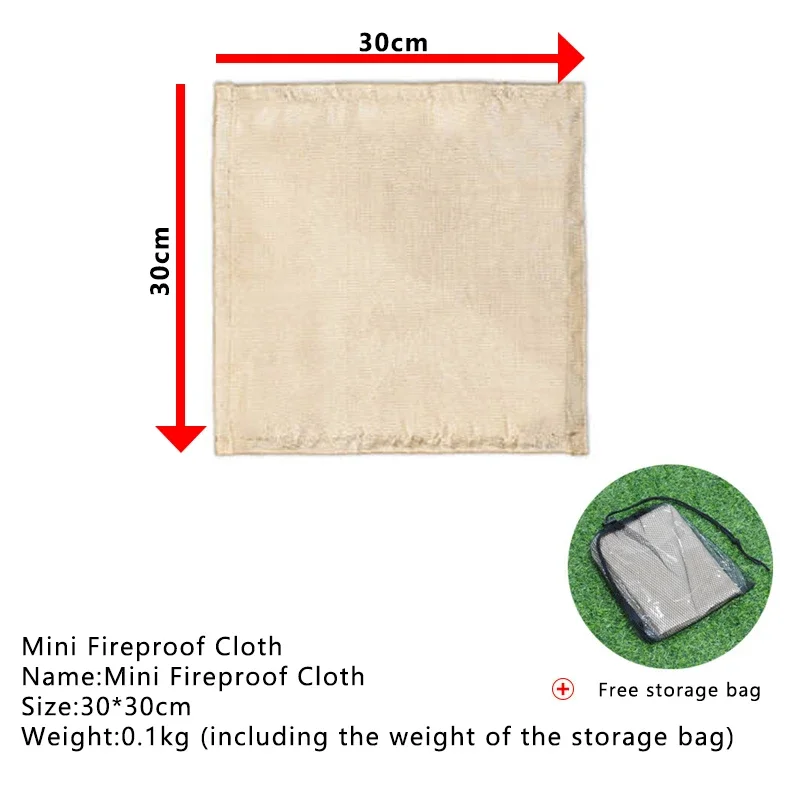 Outdoor Camping Fireproof Clot - Fire Blanket Kitchen recension och pris
