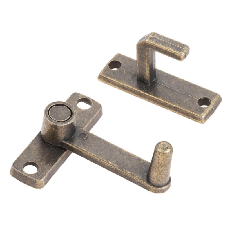 1 Set Bronze Sliding Window Do - Security Chain Door recension och pris