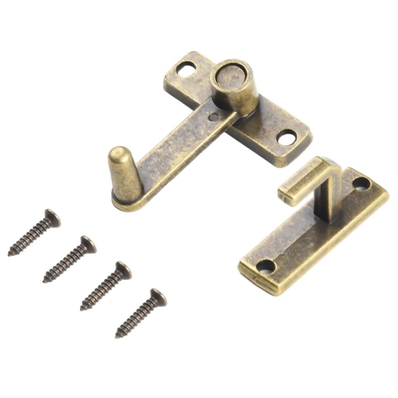 1 Set Bronze Sliding Window Do - Security Chain Door recension och pris