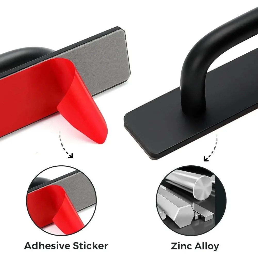 Surface Mount No Drill Aluminu - Window Lock Bar recension och pris