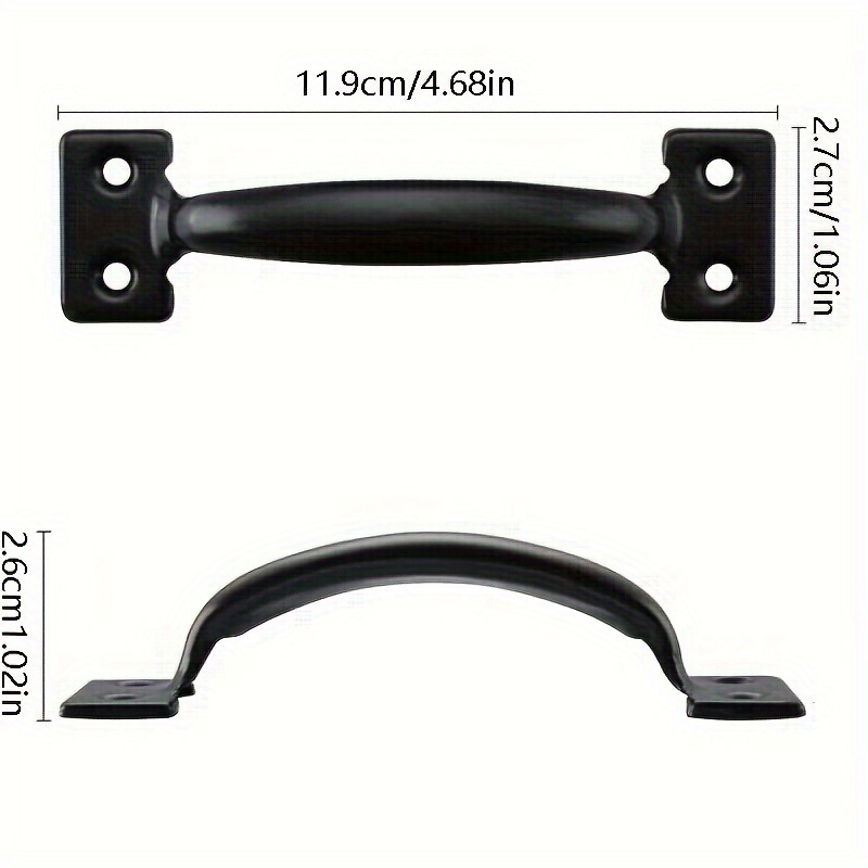 2Pcs DIY Furniture Iron Handle - Window Lock Bar recension och pris