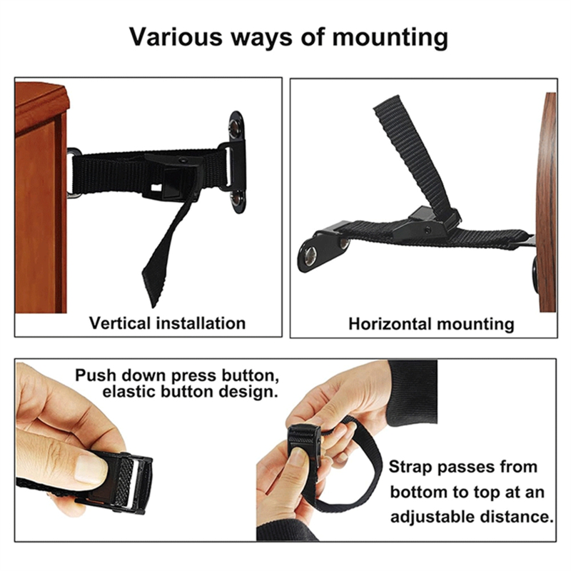ABYP Heavy Duty Furniture Anch - Earthquake Anchor Strap recension och pris